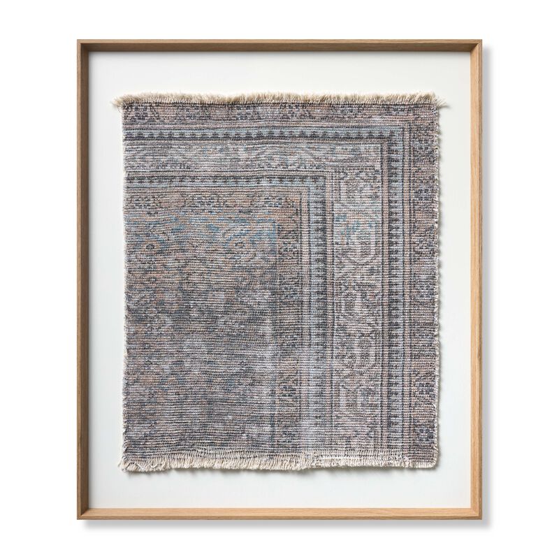 Kepol Blue/Beige 2'9"x3'3" Wall Art